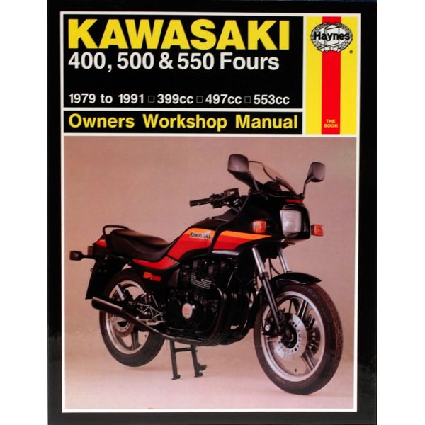 400 500 550 Fours 79-91 Revue technique Haynes KAWASAKI Anglais