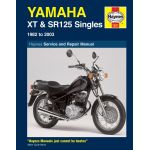 XT SR 125 82-03 Revue technique Haynes YAMAHA Anglais
