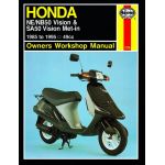 NE NB 50 Vision SA50 Vision Met-in 85-95 Revue technique Haynes HONDA Anglais