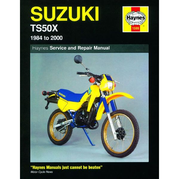 TS 50X 84-00 Revue technique Haynes SUZUKI Anglais