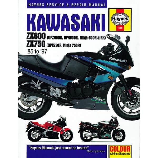 ZX600 GPZ600R 85-97 Revue technique Haynes KAWASAKI Anglais