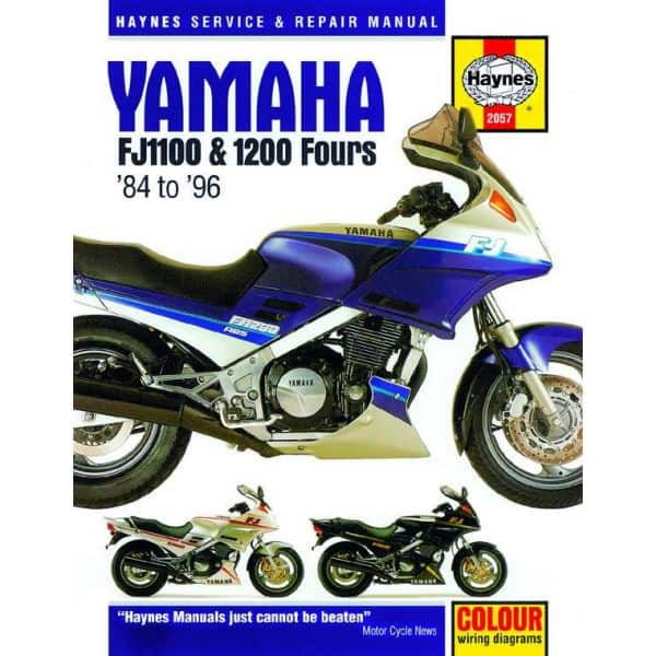 FJ 1100 1200 Fours 84 -96 Revue technique Haynes YAMAHA Anglais