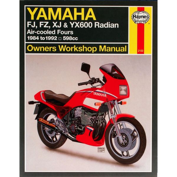 FJ FZ XJ YX 600 Radian 84-92 Revue technique Haynes YAMAHA Anglais