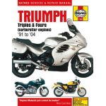 Triples and Fours 91-04 Revue technique Haynes TRIUMPH Anglais