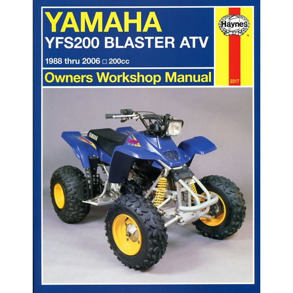 YFS200 Blaster ATV 88-06 Revue technique Haynes YAMAHA Anglais