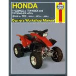 TRX300EX TRX400EX TRX450 Revue technique Haynes HONDA Anglais