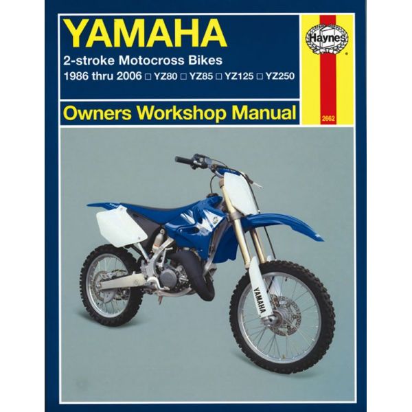 2-stroke Motocross Bikes 86 - 06 Revue technique Haynes YAMAHA Anglais