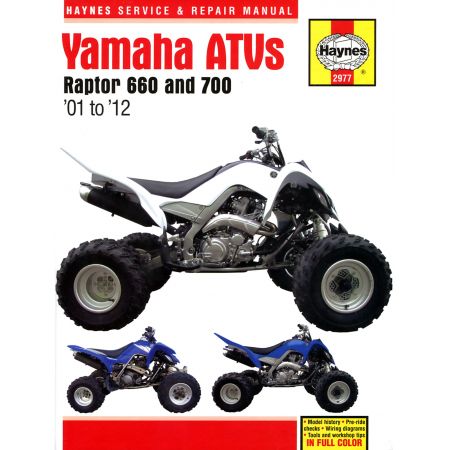 Raptor 660 700 ATVs 01-12...