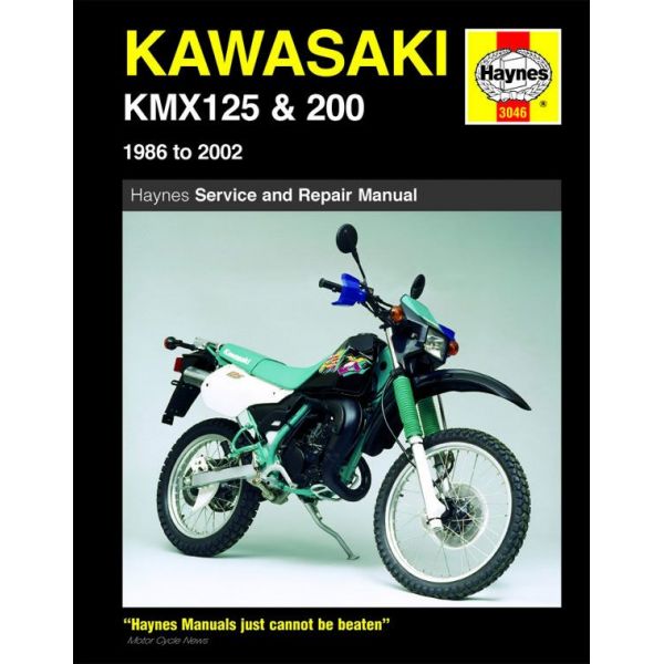 KMX 125 200 86-02 Revue technique Haynes KAWASAKI Anglais