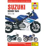 GS500 Twin 89-08 Revue technique Haynes SUZUKI Anglais