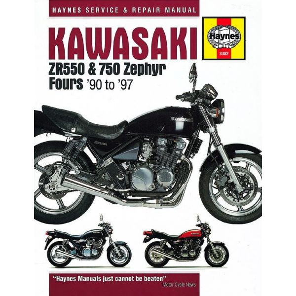 ZR 550 750 Zephyr Fours 90-97 Revue technique Haynes KAWASAKI Anglais