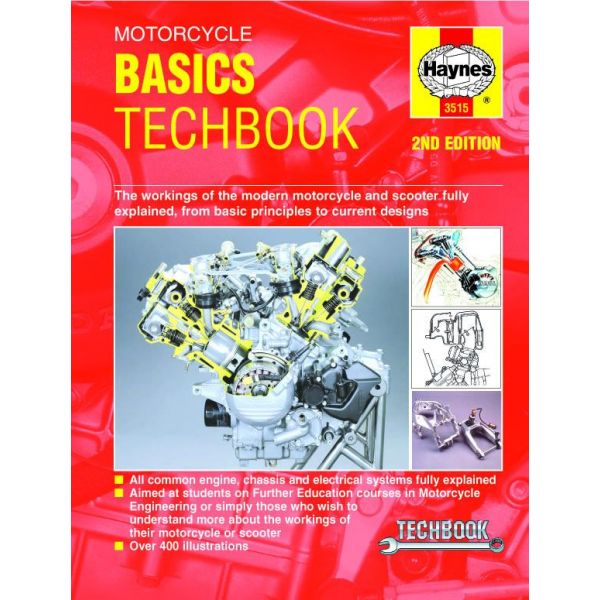 Motorcycle Basics TechBook 2nd Edition  Revue technique Haynes Anglais