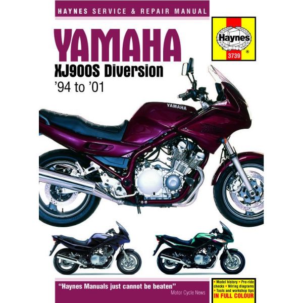 XJ900S Diversion 94-01 Revue technique Haynes YAMAHA Anglais
