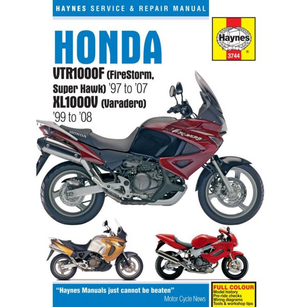 VTR1000F FireStorm Revue technique Haynes HONDA Anglais