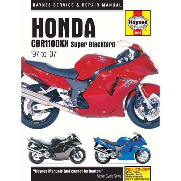 CBR1100XX Super Blackbird 97 -07 Revue technique Haynes HONDA Anglais