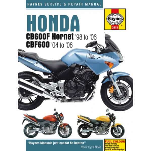 HONDA CB600 F Hornet CBF600 1998-2006