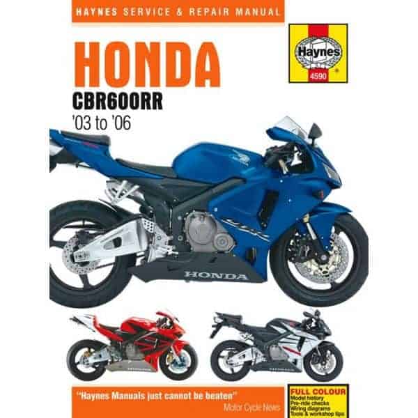 CBR 600 RR 03-06 Revue technique Haynes HONDA Anglais