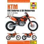 EXC Enduro SX Motocross 00-07 Revue technique Haynes KTM Anglais