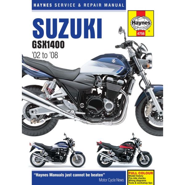 GSX 1400 02-08 Revue technique Haynes SUZUKI Anglais