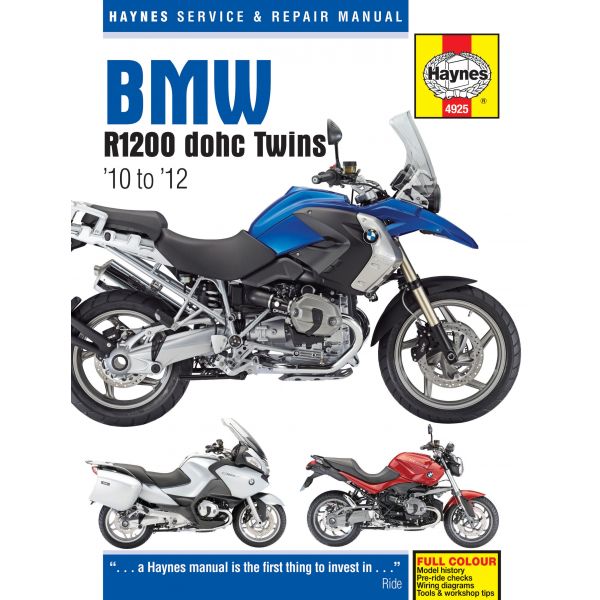 R1200 dohc 10-12 Revue technique Haynes BMW Anglais