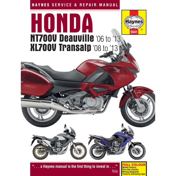 NT700V Deauville XL700V 06-13 Revue technique Haynes HONDA Anglais