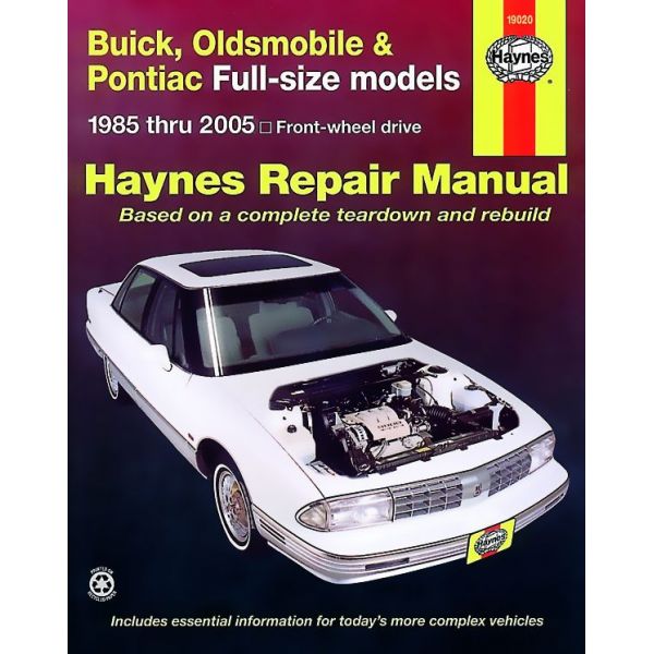 Full-Size FWD 85-05 Revue technique Haynes BUICK Anglais