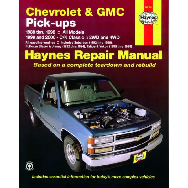 Pick-ups Classic  Revue technique Haynes CHEVROLET GMC Anglais