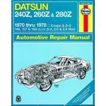 240Z 70-73 260Z 280Z Revue technique Haynes DATSUN Anglais