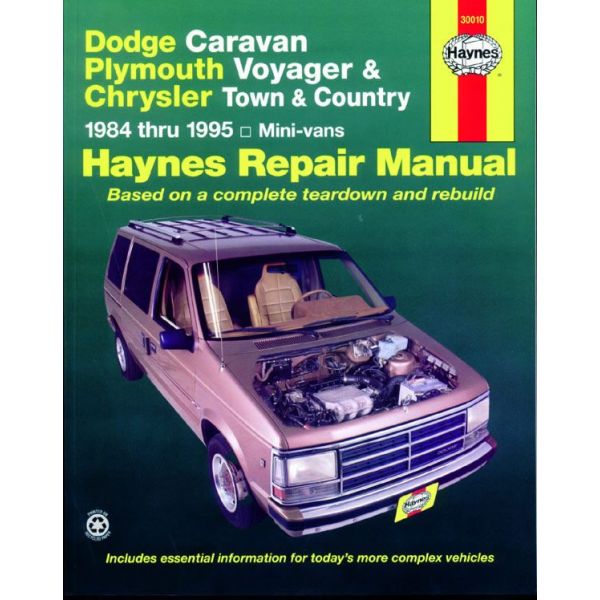 Caravan Voyager 84-95 Revue technique Haynes DODGE Anglais