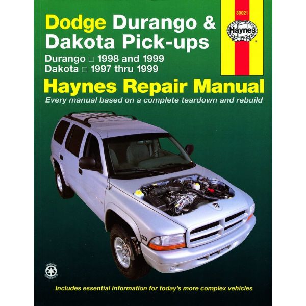 Durango 98-99 -Dakota 97-99  Revue technique Haynes DODGE Anglais