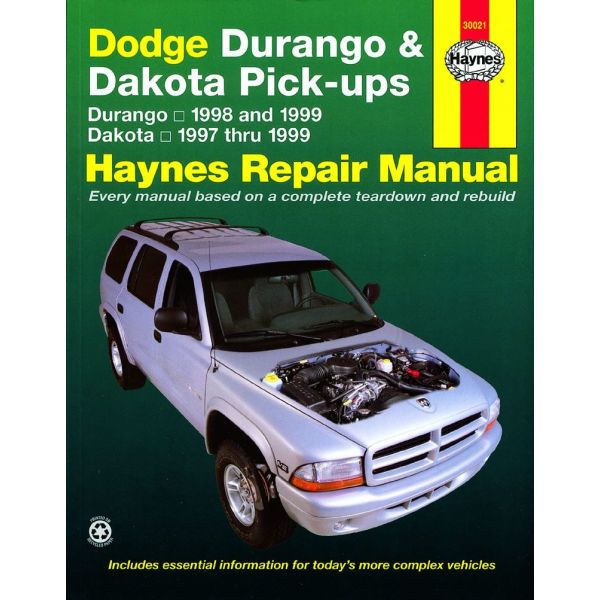 Durango 98-99 -Dakota 97-99  Revue technique Haynes DODGE Anglais