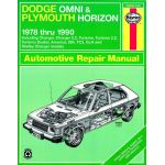 Omni - Horizon 78-90 Revue technique Haynes DODGE PLYMOUTH Anglais