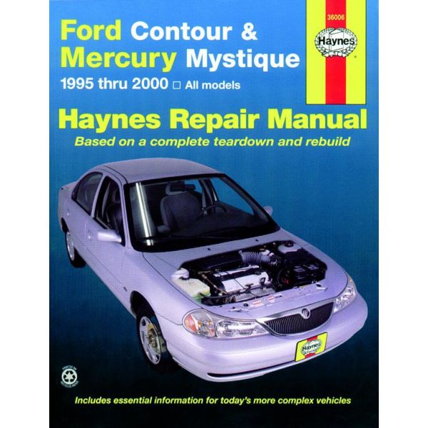 Contour - Mystique 95-00 Revue technique Haynes FORD MERCURY Anglais
