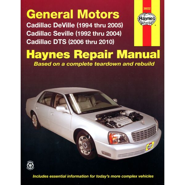 DeVille 94-05 Seville DTSRevue technique Haynes CADILLAC  Anglais