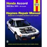 Accord 90-93 Revue technique Haynes HONDA Anglais