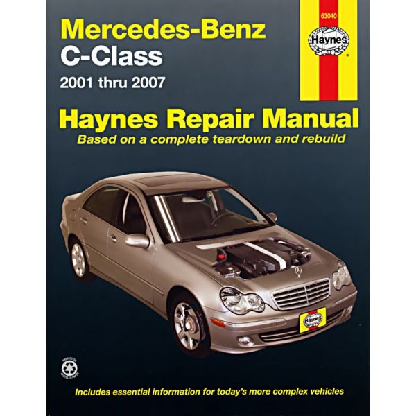 C-Class 01-07 Revue technique Haynes MERCEDES-BENZ Anglais