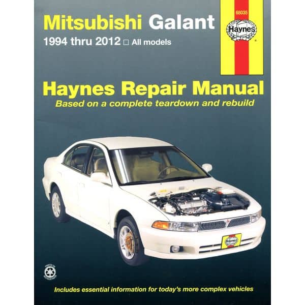 Galant 94-12 Revue technique Haynes MITSUBISHI  Anglais
