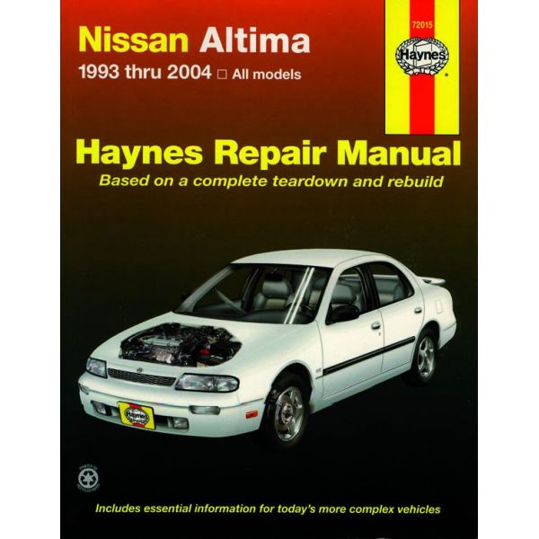 Altima 93-06 Revue technique Haynes NISSAN Anglais