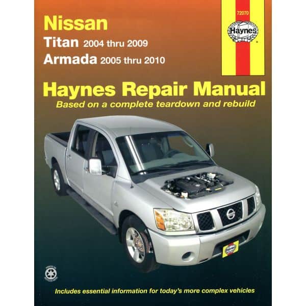 Titan 04-14 Armada 05-14 Revue technique Haynes NISSAN Anglais