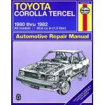 Corolla Tercel 80-82 Revue technique Haynes TOYOTA Anglais