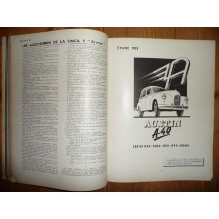 A-40 Revue Technique Austin Mini Mg British Leyland