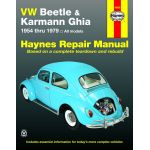Beetle Karmann Ghia 54-79 Revue technique Haynes VW VOLKSWAGEN Anglais