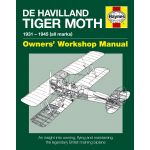 De Havilland Tiger Moth Manual Paperback  Revue technique Haynes Anglais