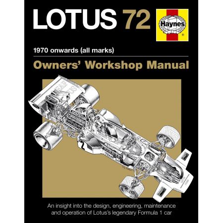 LOTUS 72 OWNERS MANUAL...