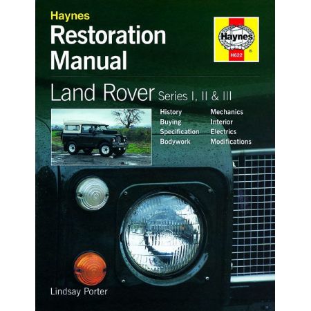 Land Rover Restoration Manual Revue technique Haynes Anglais
