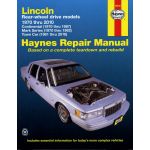 Continental Mark Series Revue Technique Haynes LINCOLN Anglais