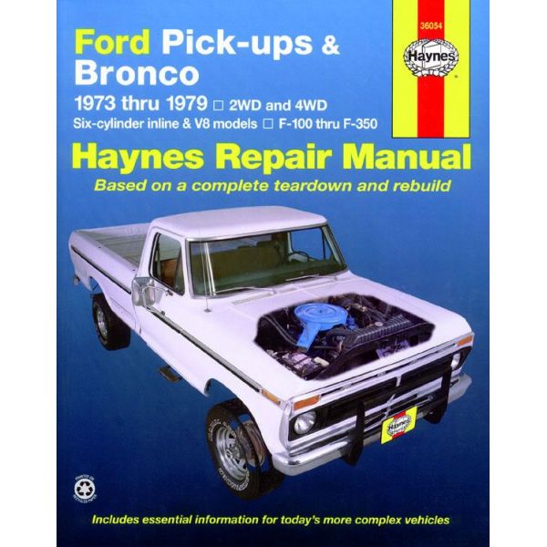 Pick-ups - Bronco 73-79 Revue technique Haynes FORD Anglais