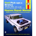 Pick-ups - Bronco 73-79 Revue technique Haynes FORD Anglais