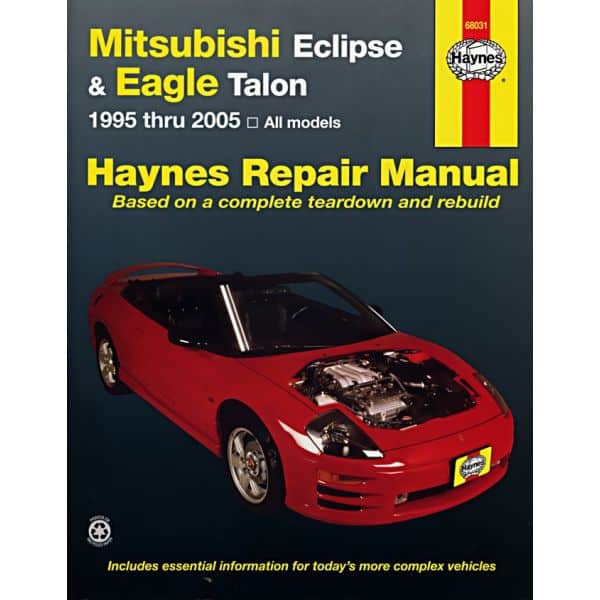 Eclipse Eagle Talon Revue Technique Haynes MITSUBISHI Anglais
