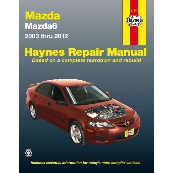 Mazda 6 03-13 Revue Technique Haynes MAZDA Anglais